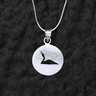  Loon Song Pendant On Silver Chain