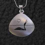 Triangle Loon Pendant