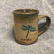Dragonfly Mug with Breathe