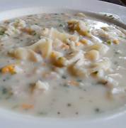 Camp Chow Cheddar Smoke Potato Soup serves 2