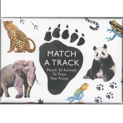  Match A Track : Match 25 Animals To Their Paw Prints