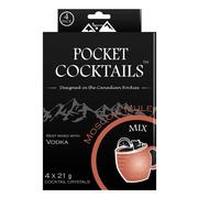  Barcountry Elderflower Moscow Mule Pocket Cocktail Mix 4 Pack