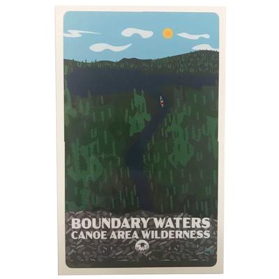  Bwcaw Boundary Waters Sticker 3x5