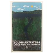 BWCAW Boundary Waters Sticker 3x5