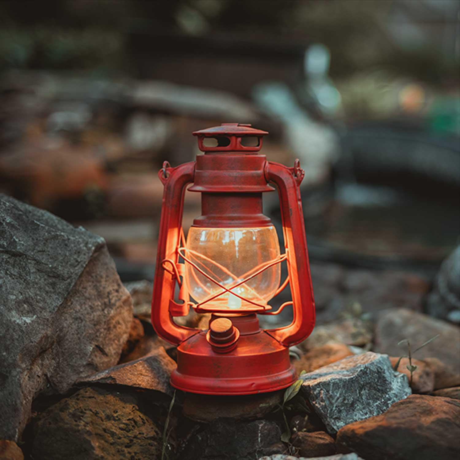 Old Red Lantern  Boundary Waters Catalog