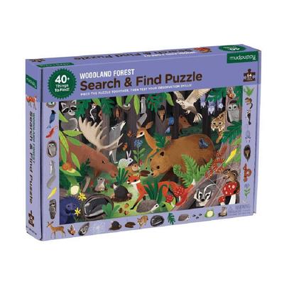  Woodland Forest Search And Find Puzzle
