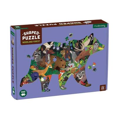  Woodland Forest Shaped Puzzle