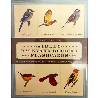  Sibley Backyard Birding Flashcards