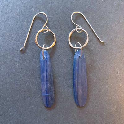  Blue Ice Kyanite Earrings