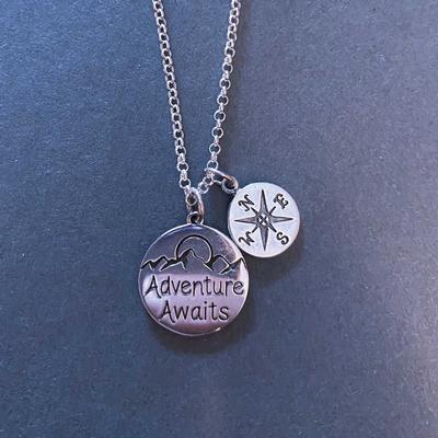  Find You Adventure Compass Necklace