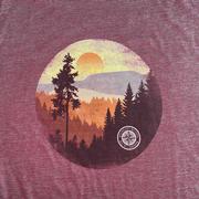 Tall Pine Sunset Compass Tee