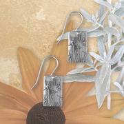 Wildflowers Rectangle Earrings