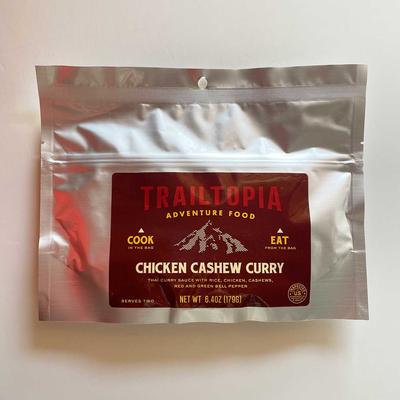 Trailtopia Chicken Cashew Curry Gluten free