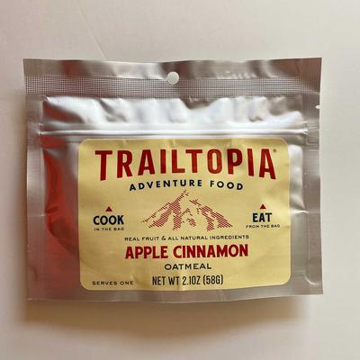  Trailtopia Apple Cinnamon Oatmeal 