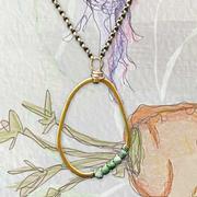 Freeform Turquoise Necklace