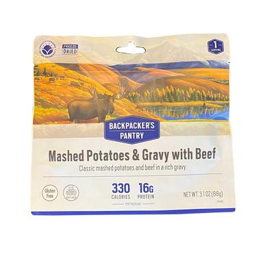  Backpackers Pantry Mashed Potatoes With Gravy And Beef