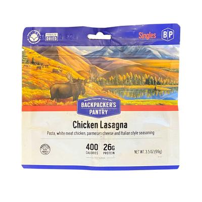 BACKPACKERS PANTRY  CHICKEN LASAGNA