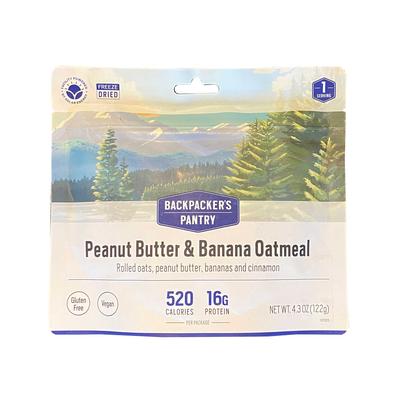 BACKPACKERS PANTRY  PEANUT BUTTER OATMEAL 