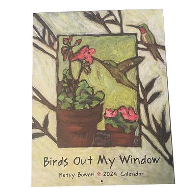 Birds Out My Window 2024 Calendar
