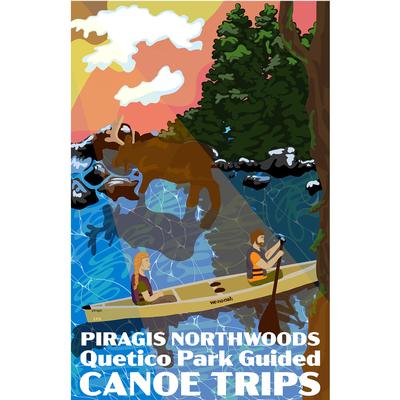 Quetico Canoe Trip Print 
