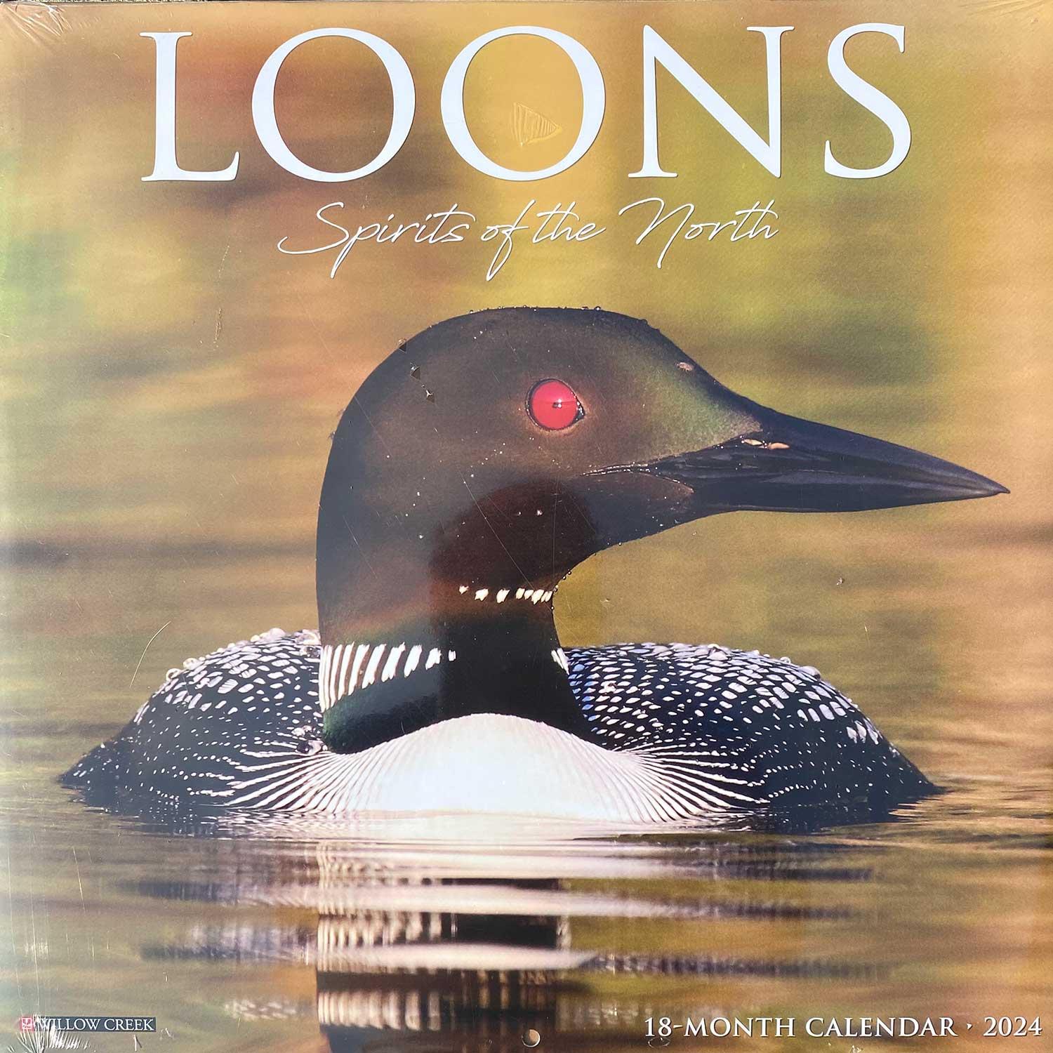 Loons 2024 Wall Calendar By Willow Creek