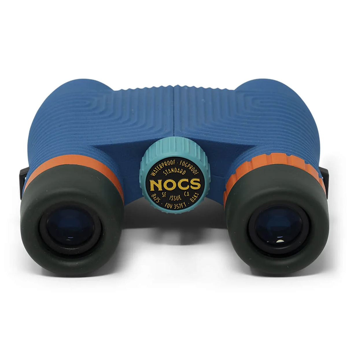 Standard Issue 8x Waterproof Binoculars Cobalt Blue By Nocs