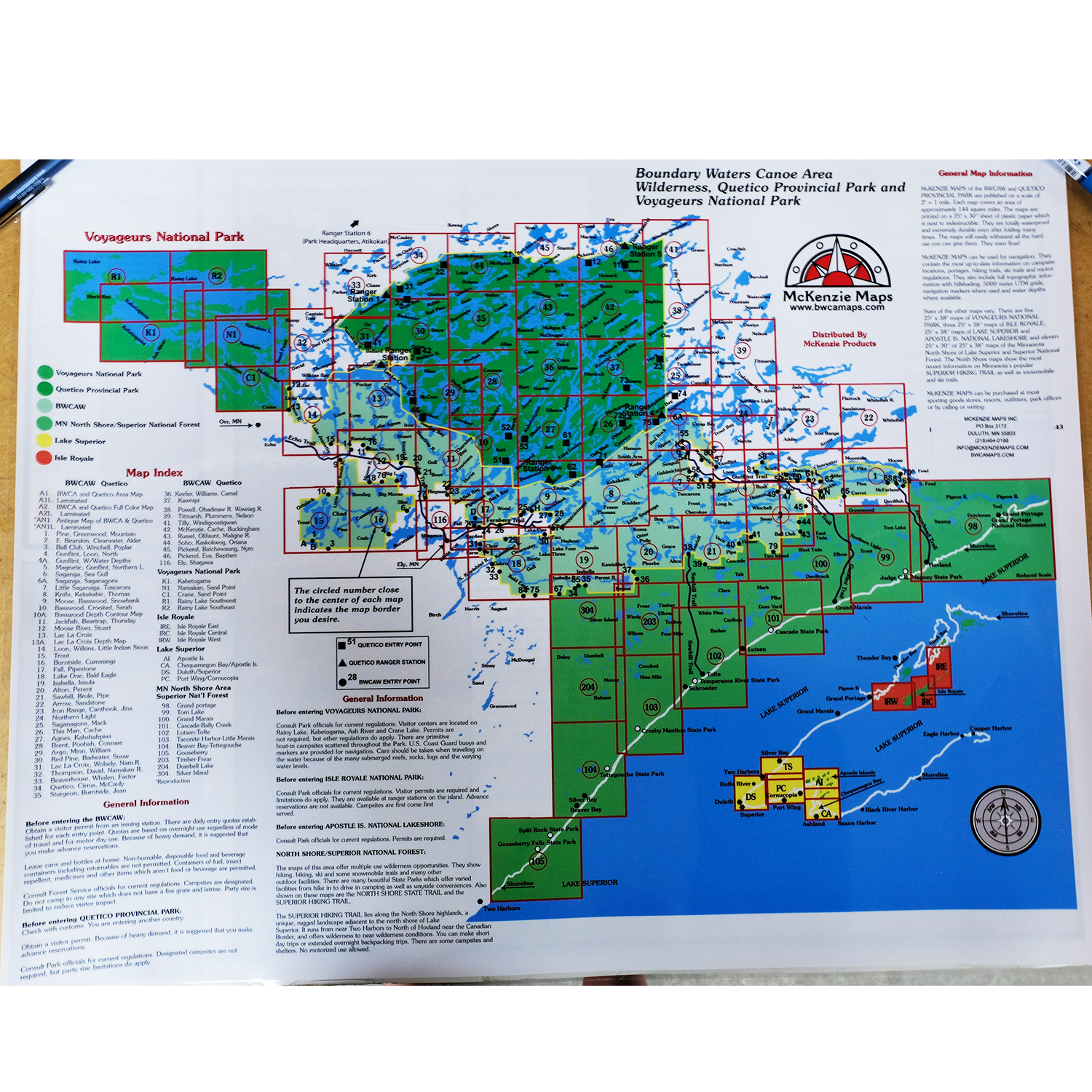 Mckenzie Maps M32 | Boundary Waters Catalog