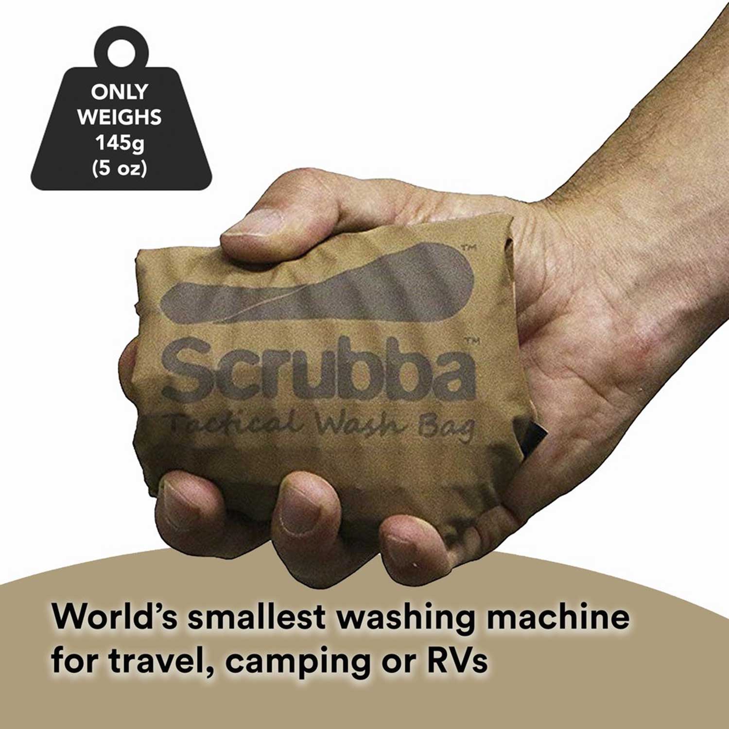 Used Scrubba Wash Bag