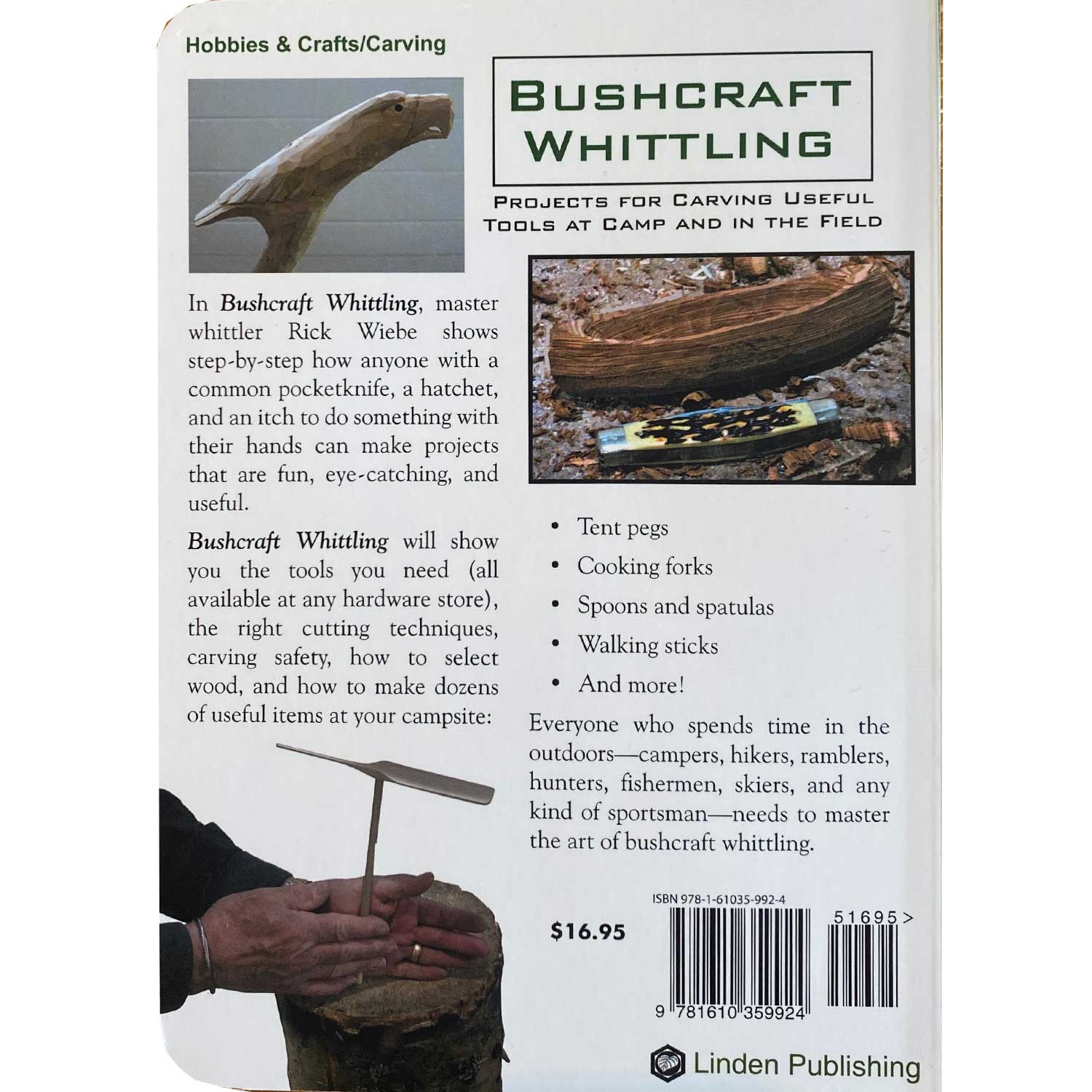Bushcraft Whittling By Rick Weibe
